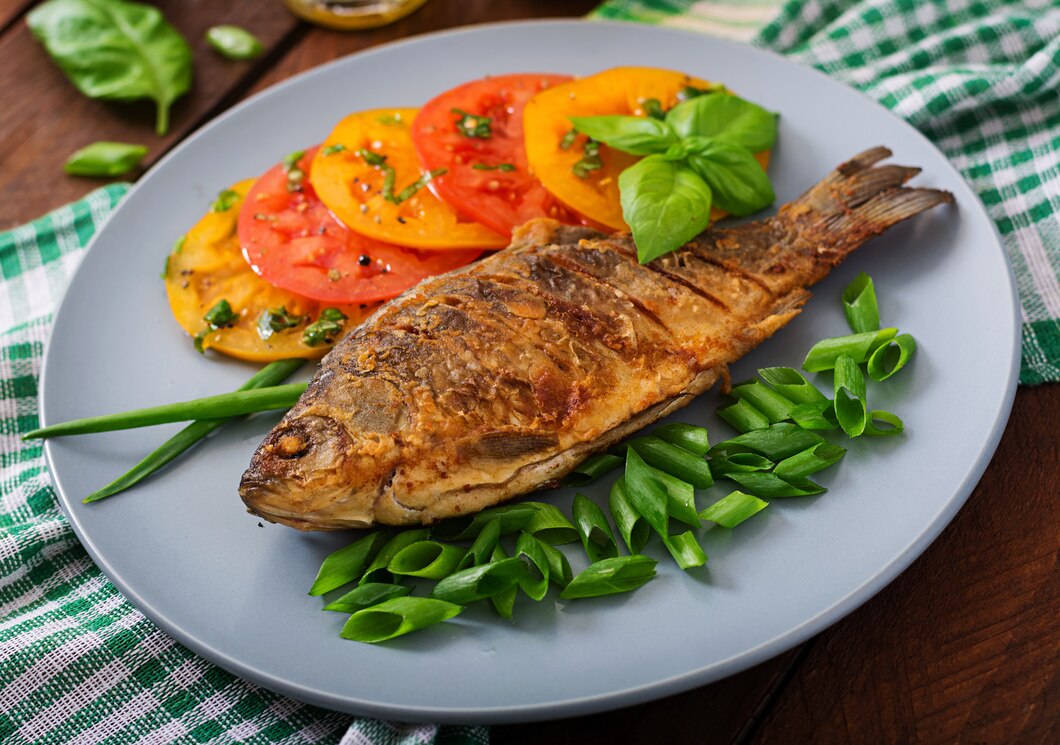 Cocinando con freidora de aire: Mojarra frita