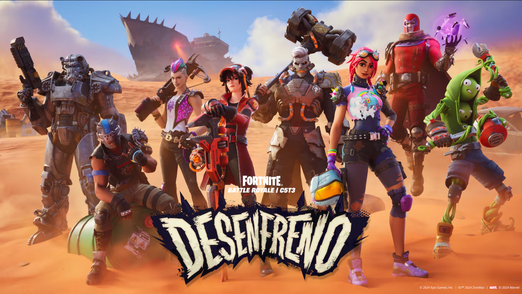 Nueva temporada de Fortnite esta aquí, Capítulo 5 - Temporada 3: Desenfreno!